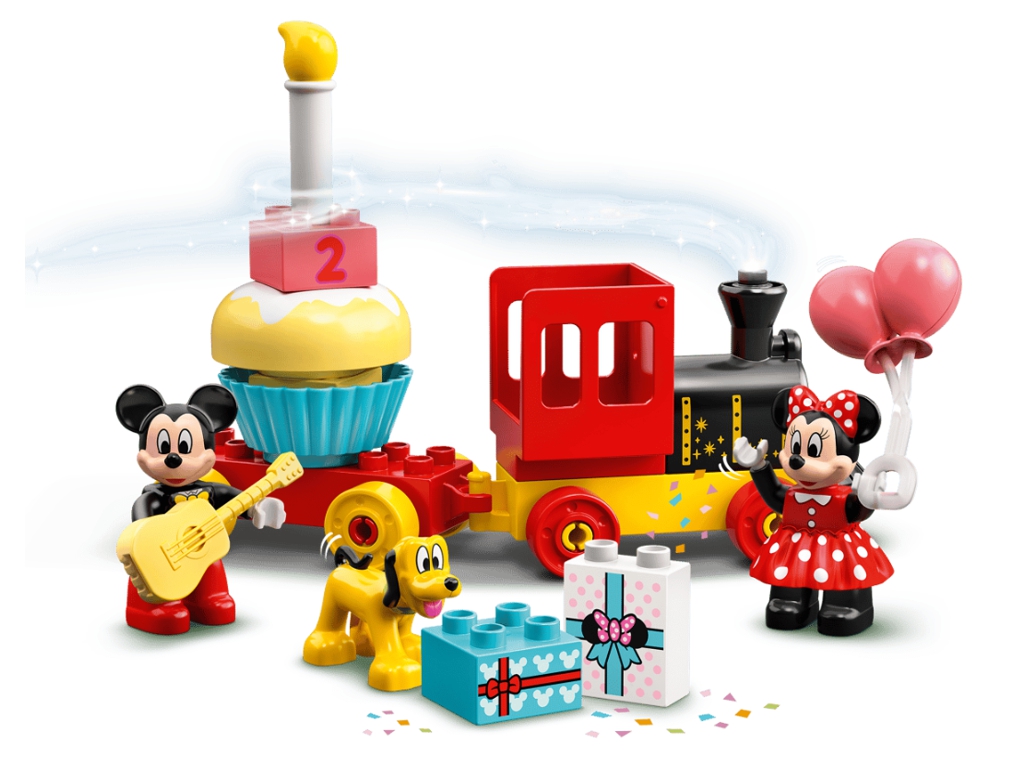 Конструктор LEGO DUPLO Disney Поезд ко дню рождения Микки и Минни, 22 детали