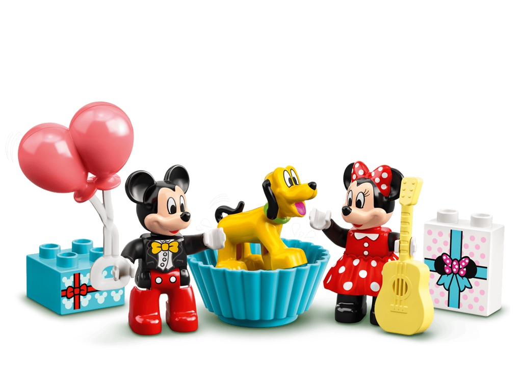 Конструктор LEGO DUPLO Disney Поезд ко дню рождения Микки и Минни, 22 детали