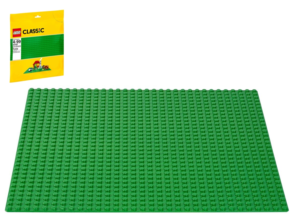 Базовая пластина зеленого цвета LEGO Classic