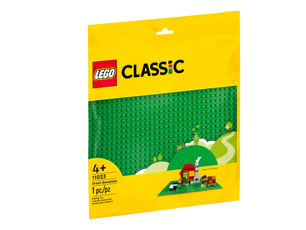 Базовая пластина зеленого цвета LEGO Classic