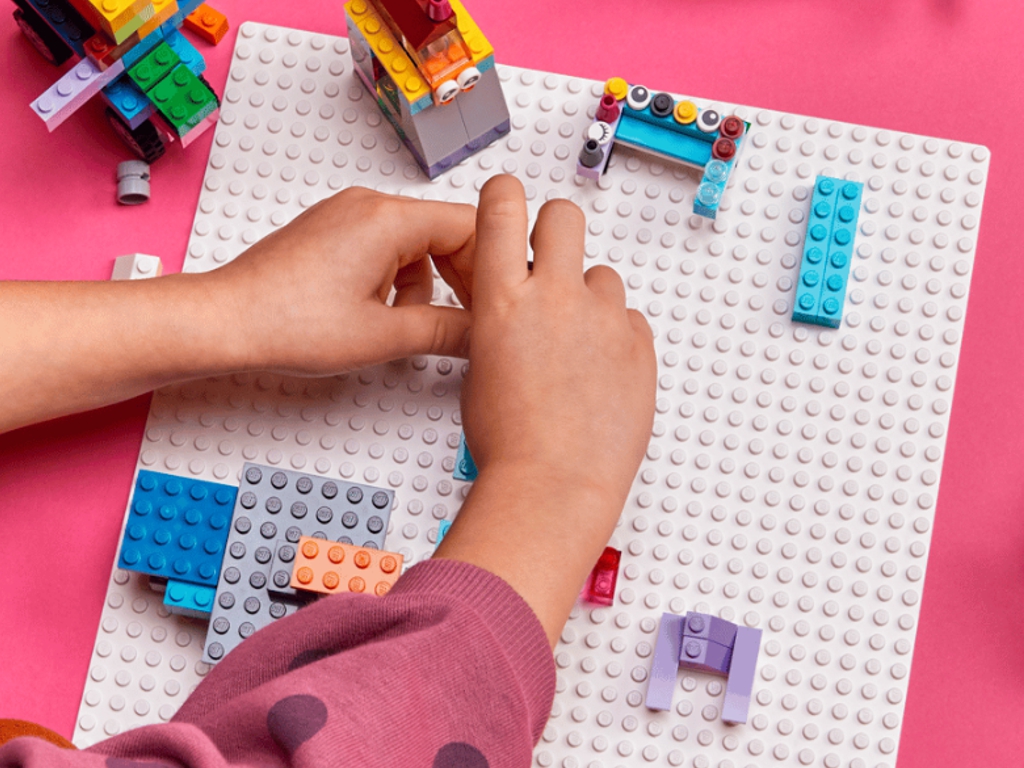 Базовая пластина белого цвета LEGO Classic