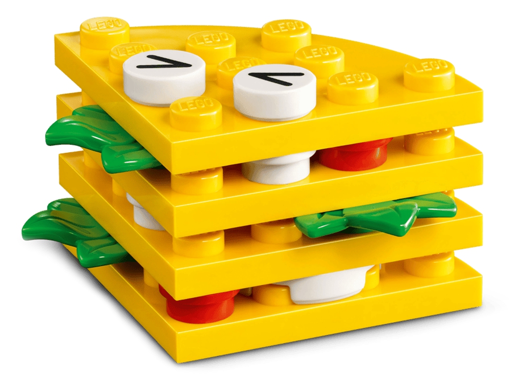 Конструктор LEGO Classic Творческие друзья с едой, 150 деталей