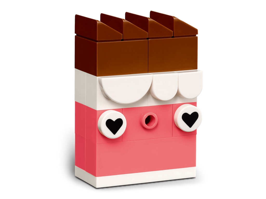 Конструктор LEGO Classic Творческие друзья с едой, 150 деталей