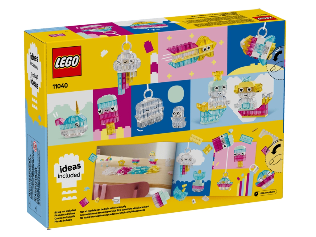 Конструктор Волшебная прозрачная коробка, LEGO Classic 22211