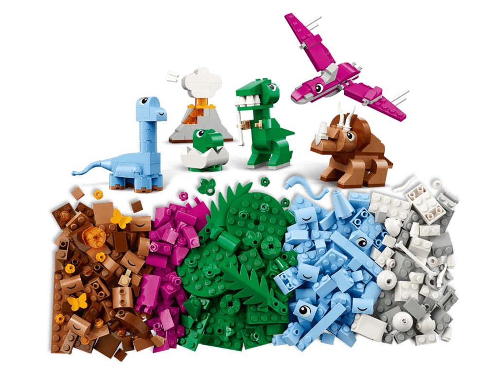 Конструктор LEGO Classic Творчі динозаври, 450 шт