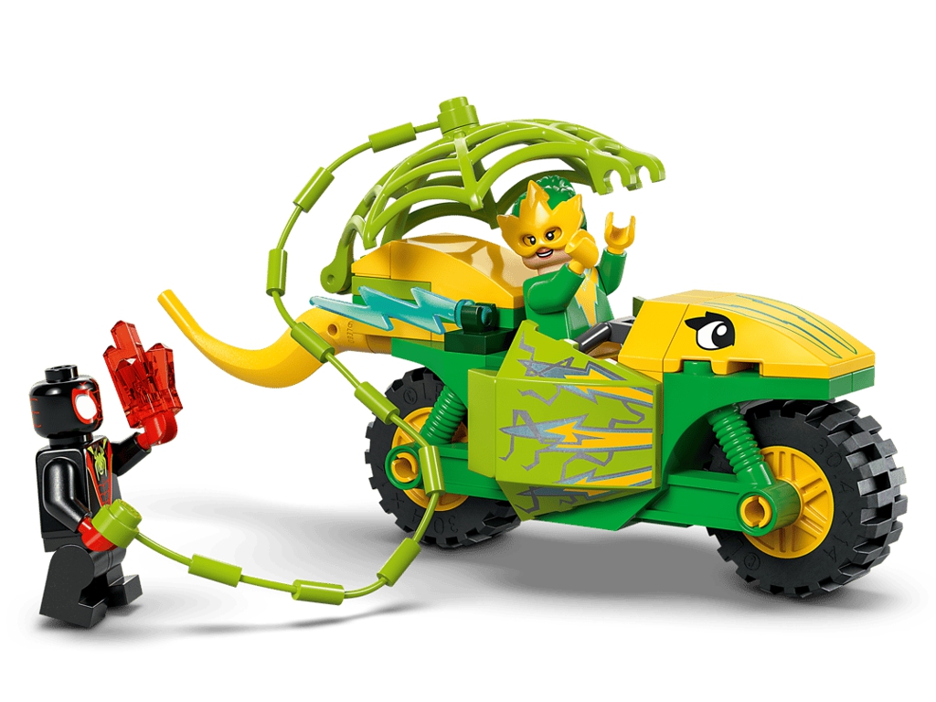 Конструктор LEGO Marvel Перегони на електромобілях з динозаврами, 124 деталі