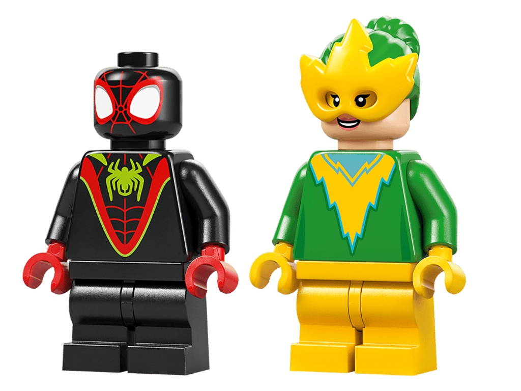 Конструктор LEGO Marvel Перегони на електромобілях з динозаврами, 124 деталі