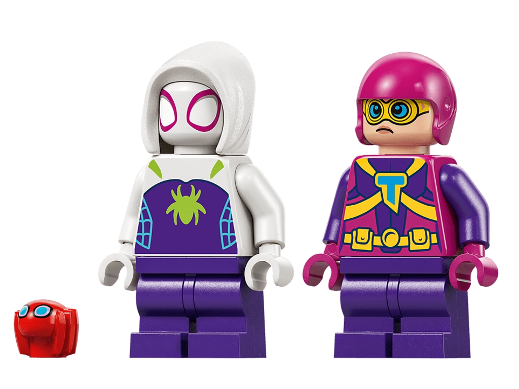 Конструктор LEGO Marvel Битва Паука и раптора Гобби в штаб-доме на дереве, 143 деталей