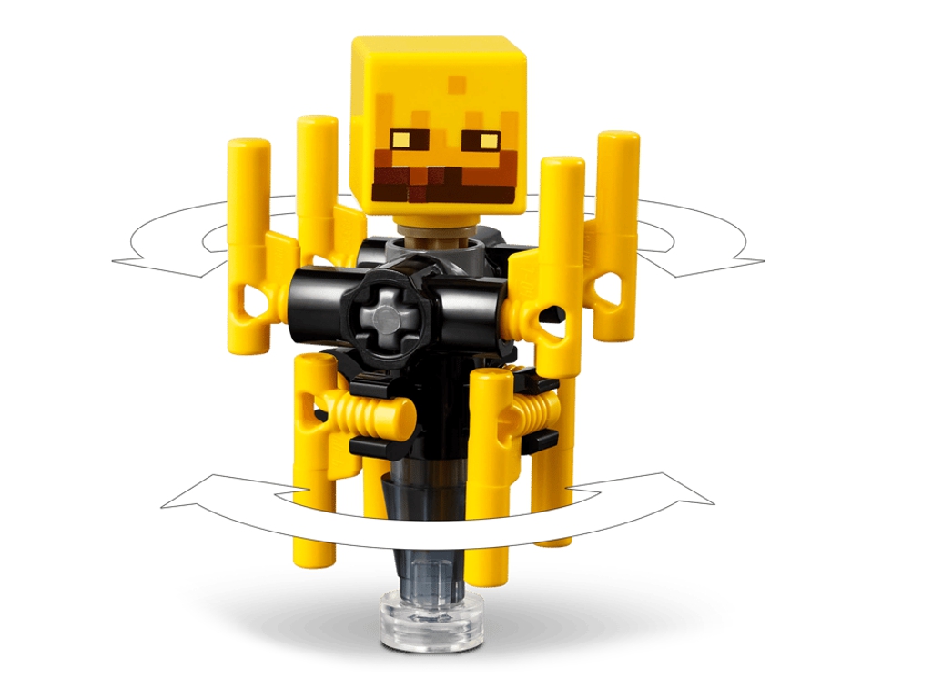 Конструктор LEGO Minecraft Битва з лавою в Незері, 99 деталей