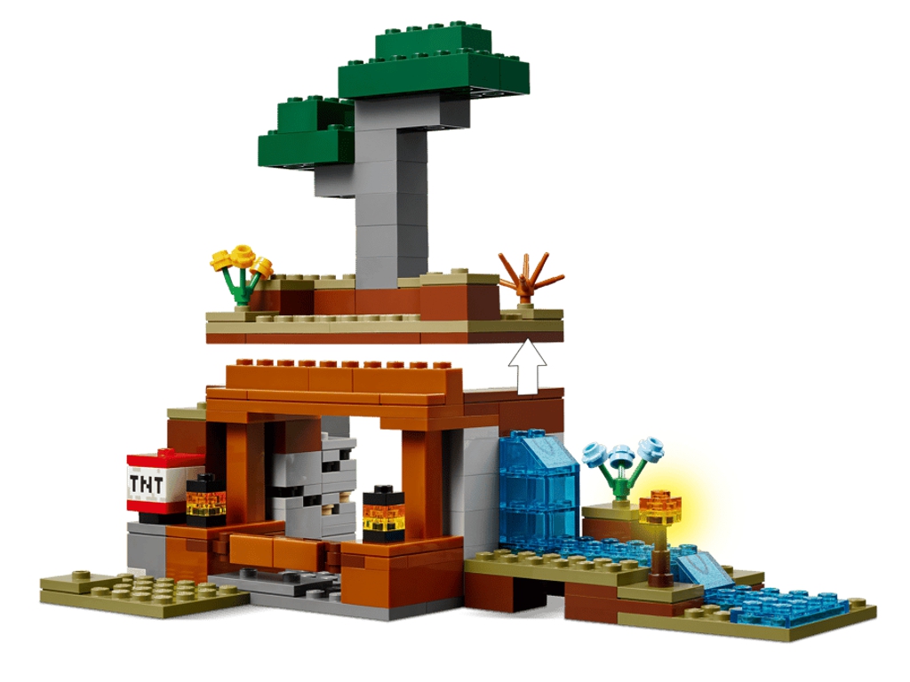 Конструктор LEGO Minecraft Шахтная экспедиция Броненосец, 247 деталей