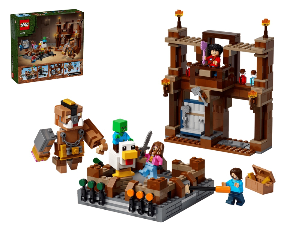 Конструктор LEGO Minecraft Пустельний патруль розбійників, 105 деталей