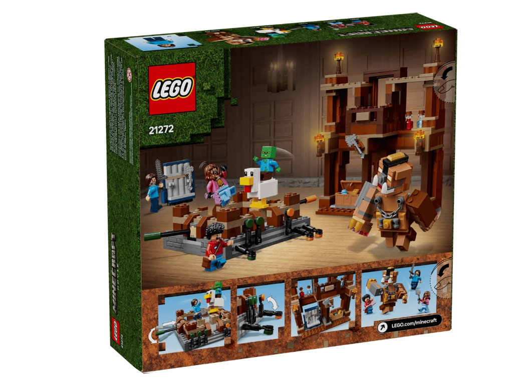 Конструктор LEGO Minecraft Пустельний патруль розбійників, 105 деталей