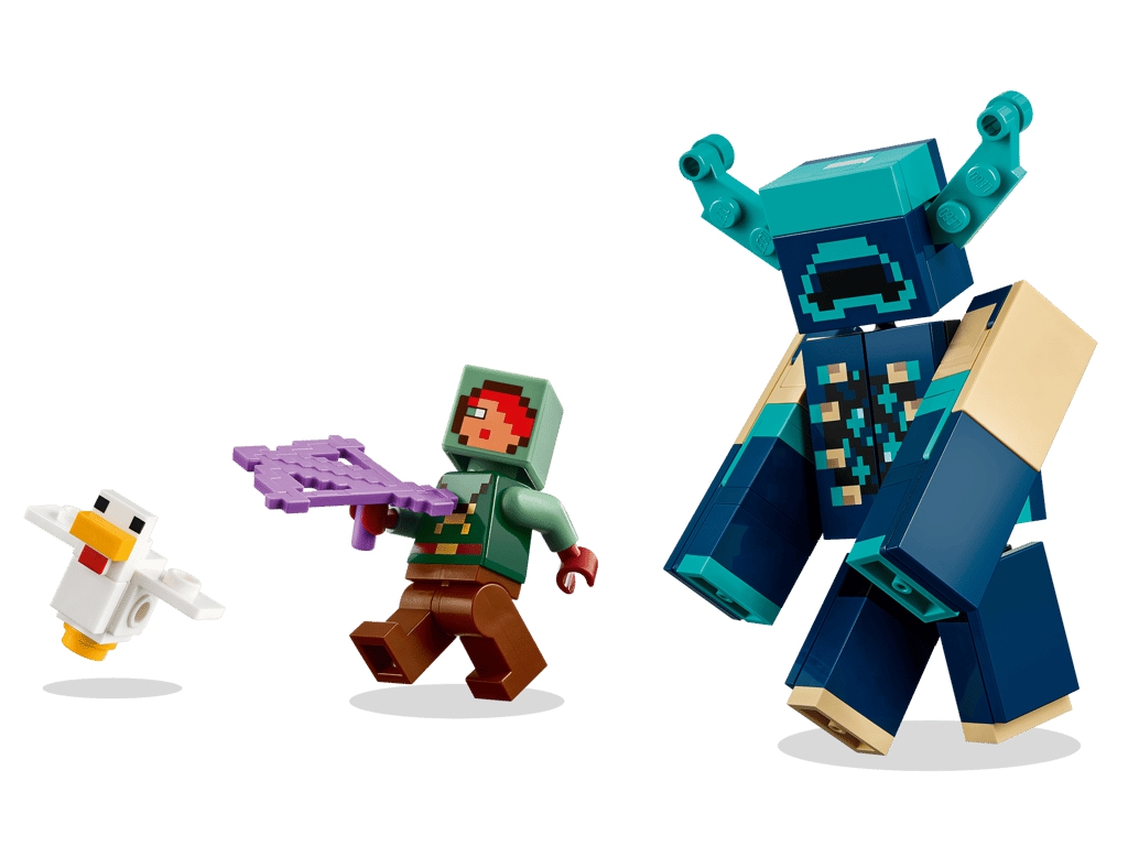 Конструктор LEGO Minecraft Зустріч із Боронителем, 238 деталей