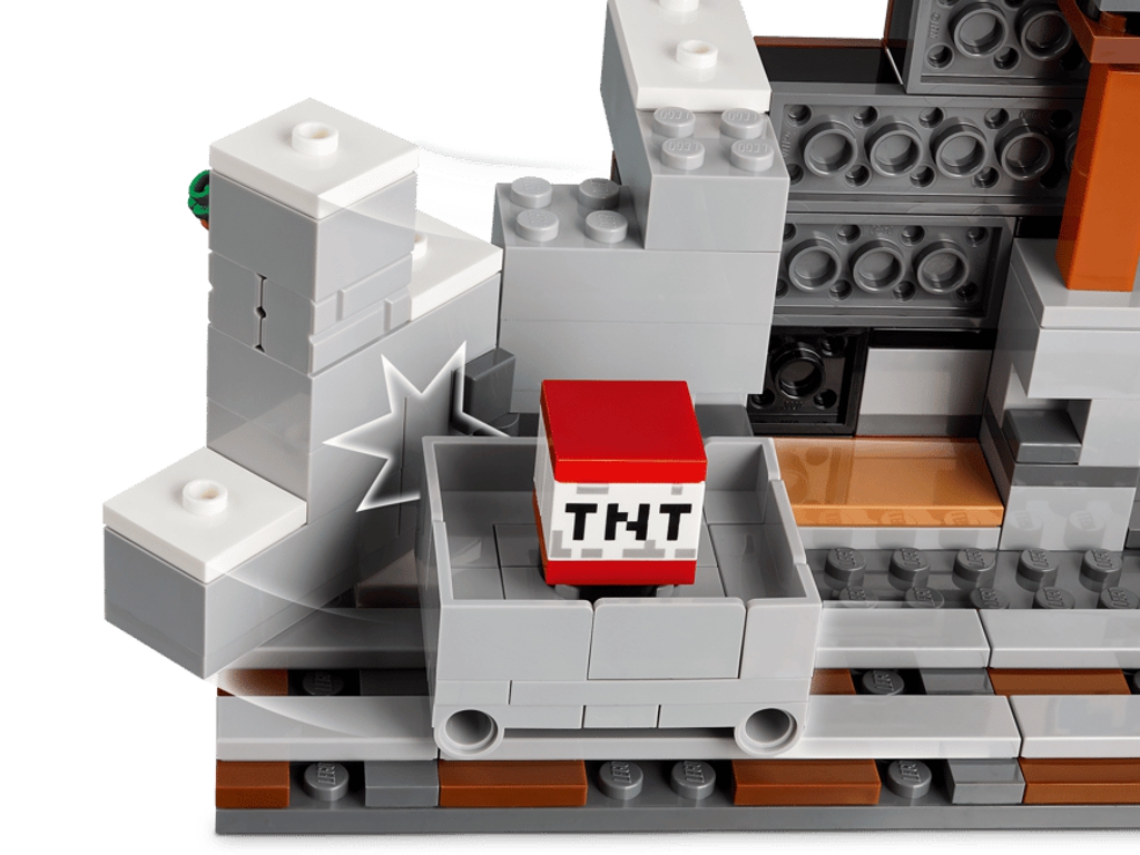Конструктор LEGO Minecraft Шахта Кайло, 530 деталей