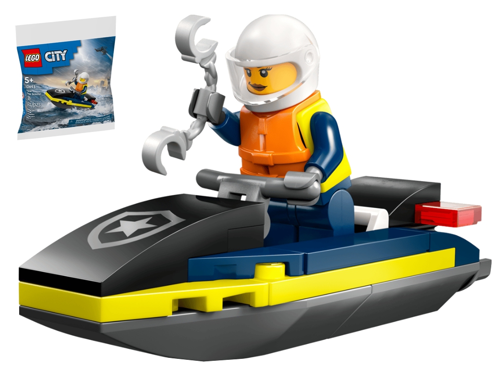 Конструктор LEGO City Полицейский катер, 29 деталей