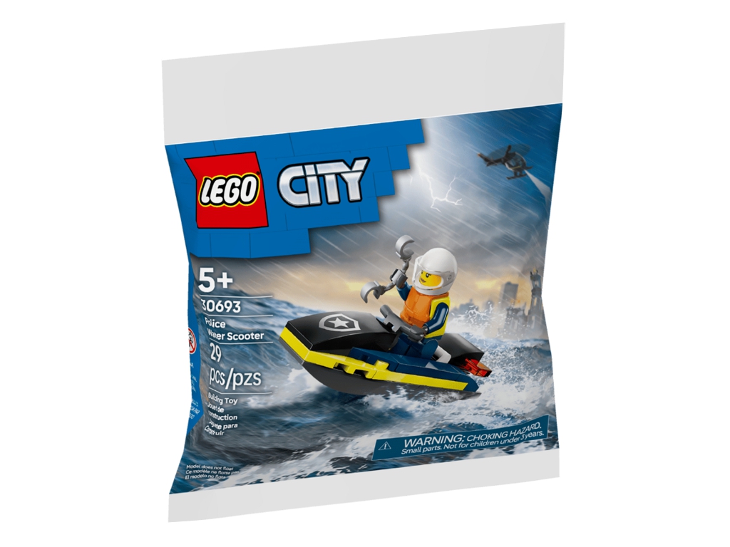 Конструктор LEGO City Полицейский катер, 29 деталей