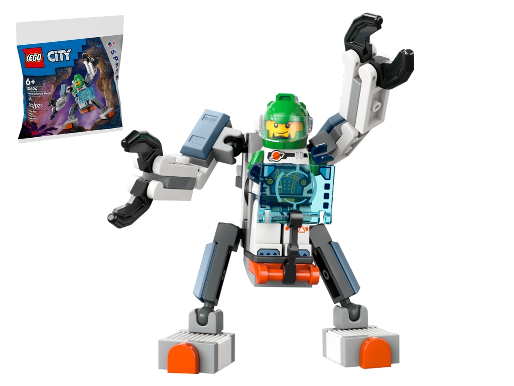 Конструктор LEGO City Космический научный робот, 49 деталей