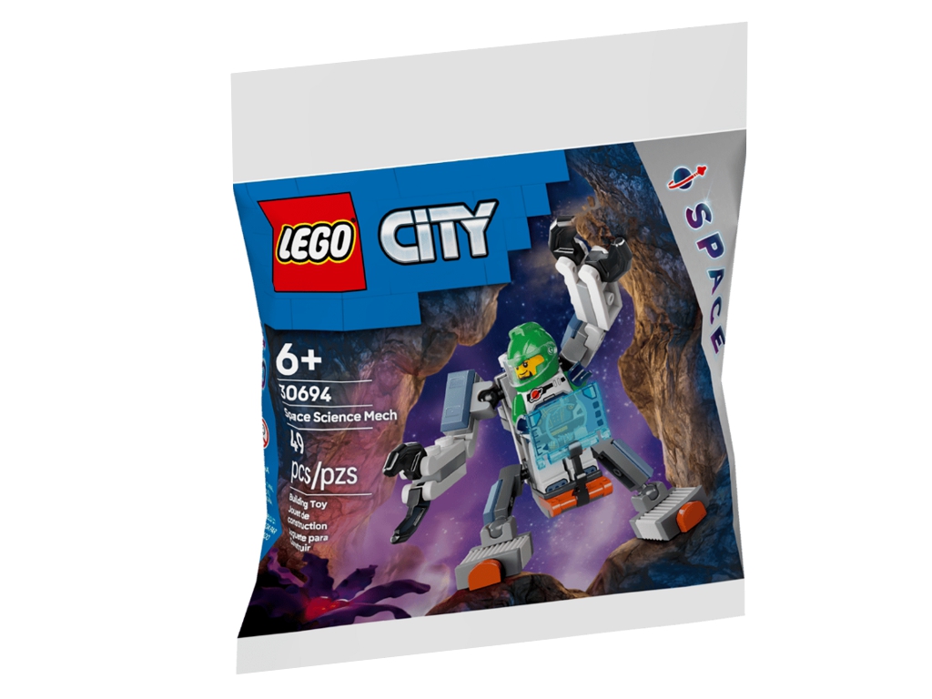 Конструктор LEGO City Космический научный робот, 49 деталей