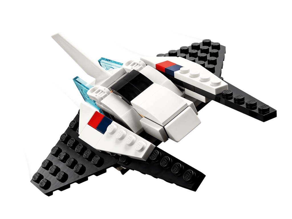 Конструктор LEGO Creator 3 в 1 Космічний шатл, 144 деталі