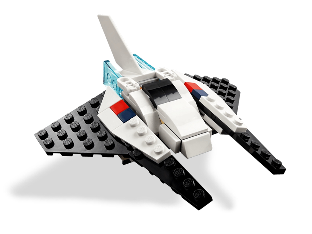 Конструктор LEGO Creator 3 в 1 Космічний шатл, 144 деталі