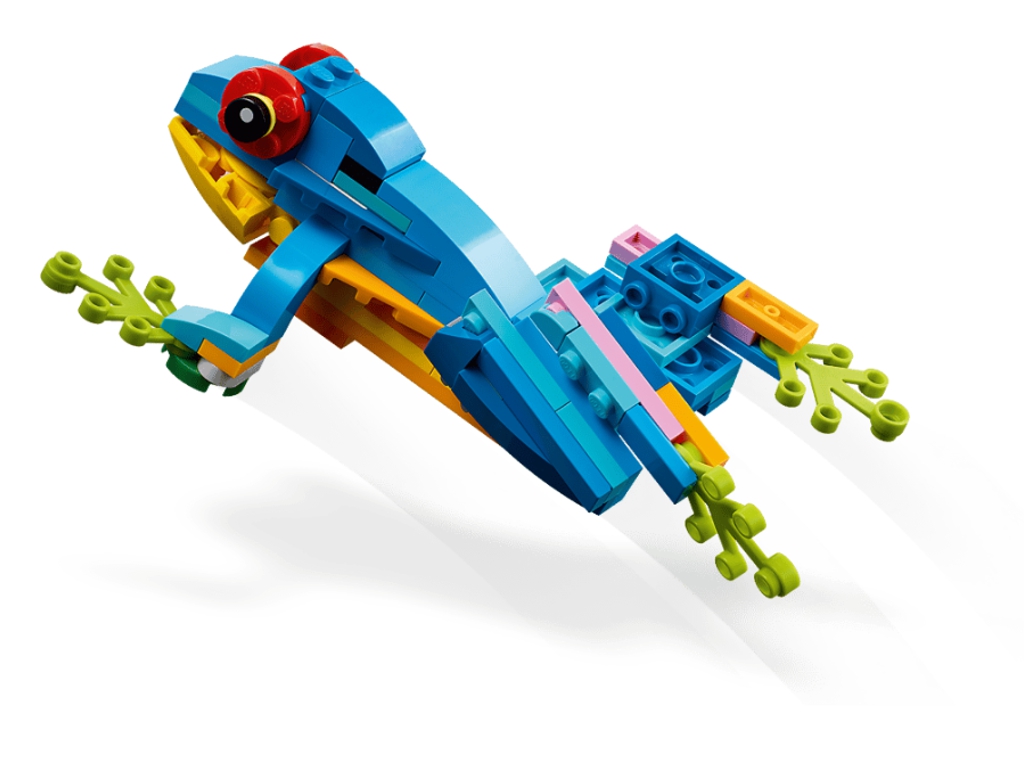 Конструктор 3 в1 LEGO Creator Экзотический попугай, 253 деталей