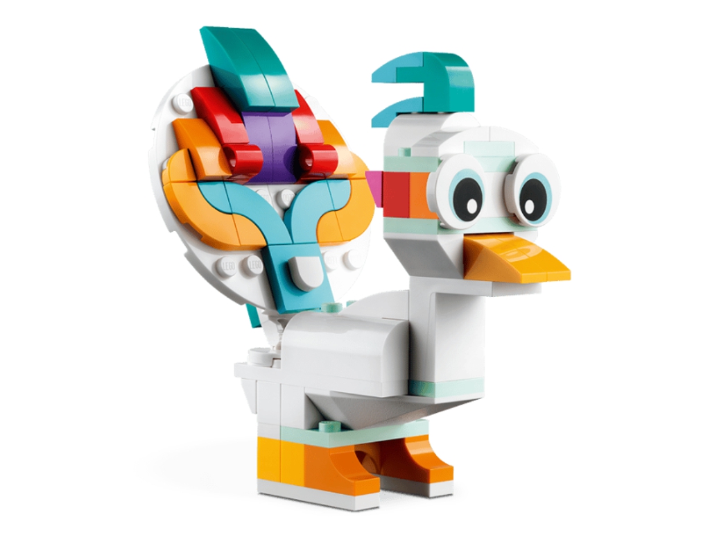 Конструктор LEGO Creator 3 в 1 Магический единорог, 145 деталей