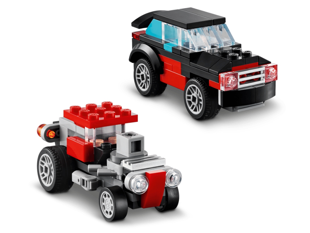 Конструктор LEGO Creator 3 в 1 Бортова вантажівка з гелікоптером, 270 деталей