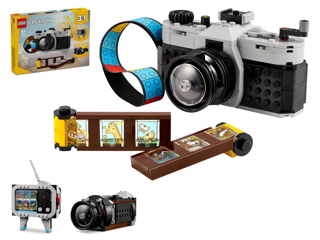 Конструктор LEGO Creator Ретро фотокамера, 261 деталь