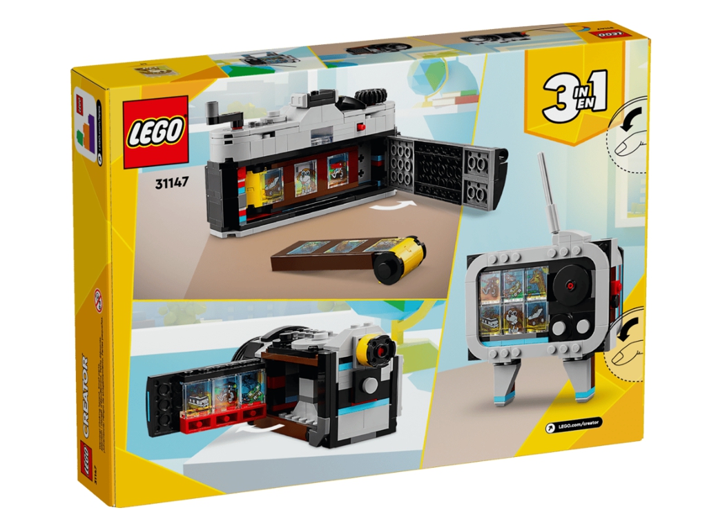 Конструктор LEGO Creator Ретро фотокамера, 261 деталь