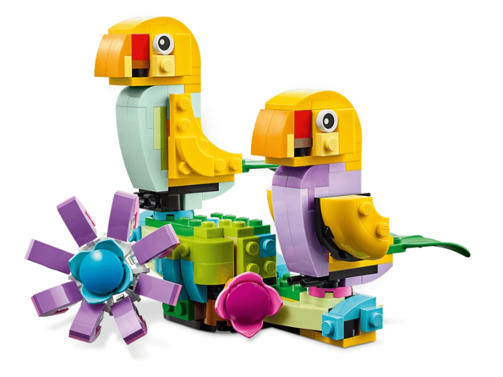 Конструктор 3 в 1 LEGO Creator Цветы в воронке, 420 деталей