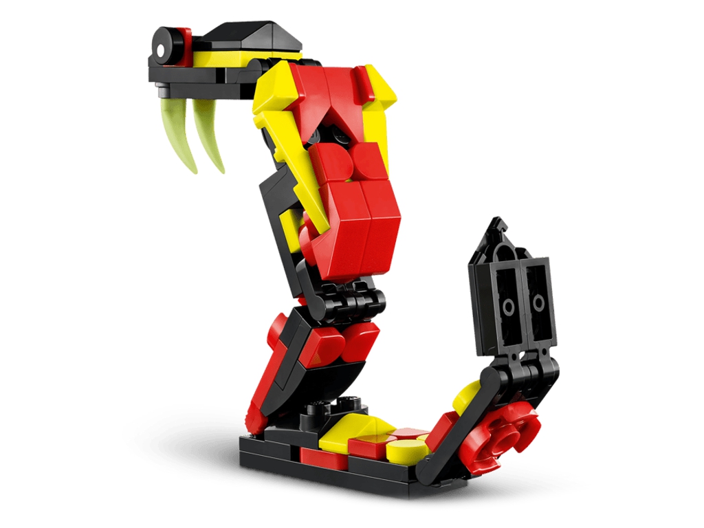 Конструктор LEGO Creator 3 в 1 Дика тварина: Дивовижний павук, 153 деталі