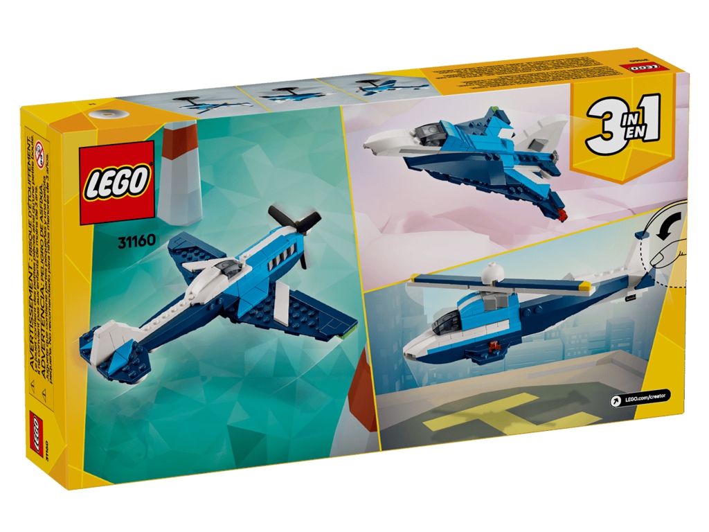 Конструктор LEGO Creator 3 в 1 Авиация: спортивный самолет, 178 деталей