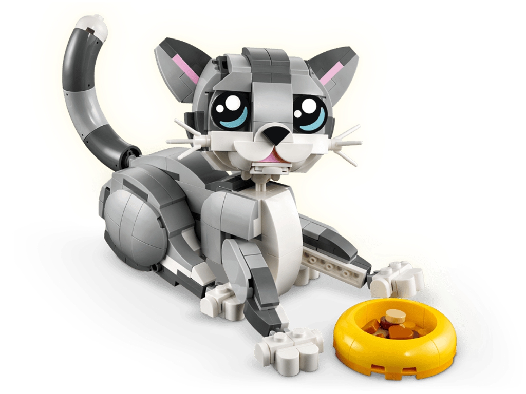Конструктор LEGO Creator 3 в 1 Игривый кот, 407 деталей