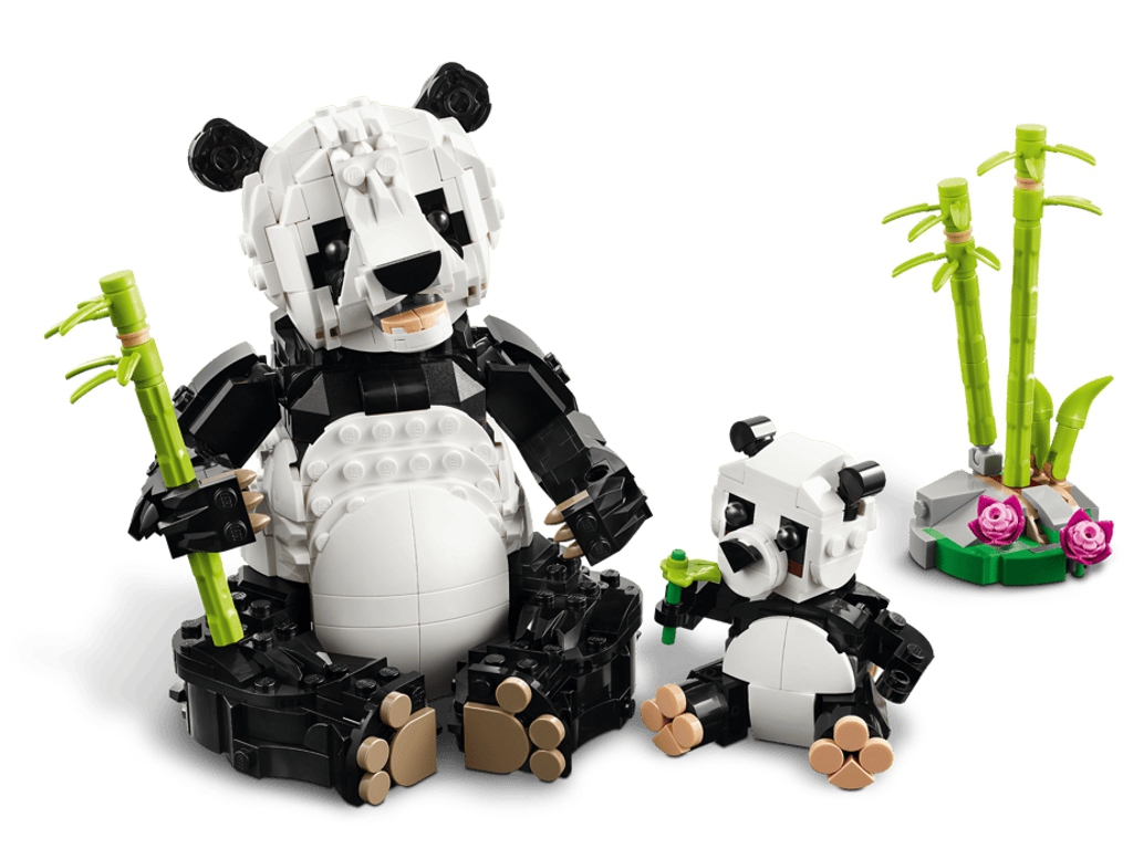 Конструктор LEGO Creator 3 в 1 Дикие животные: Семейство панд, 626 деталей