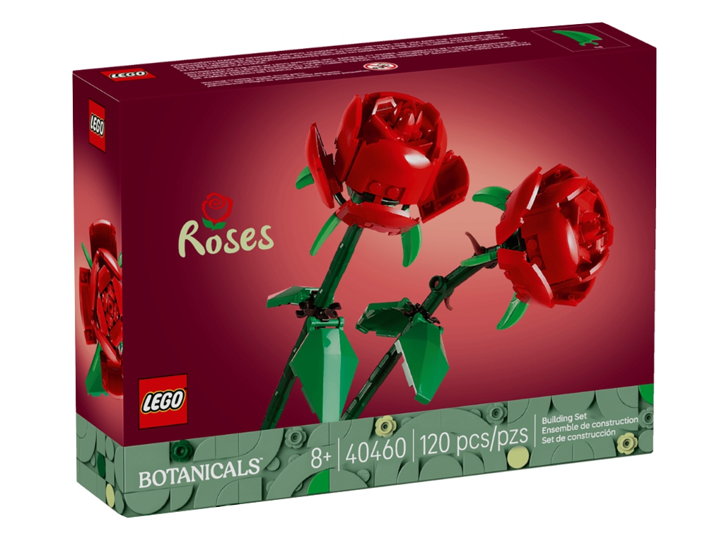 Конструктор LEGO Botanicals Розы, 120 деталей