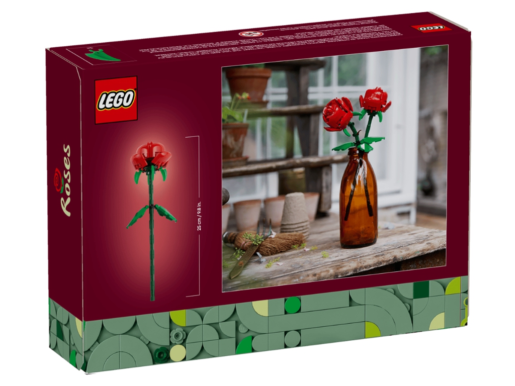 Конструктор LEGO Botanicals Розы, 120 деталей