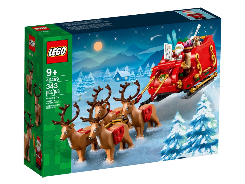 Конструктор LEGO Iconic Санки Санты, 343 детали