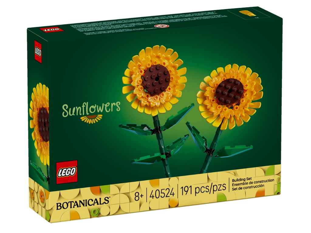 Конструктор LEGO Botanicals Подсолнечники, 191 деталь