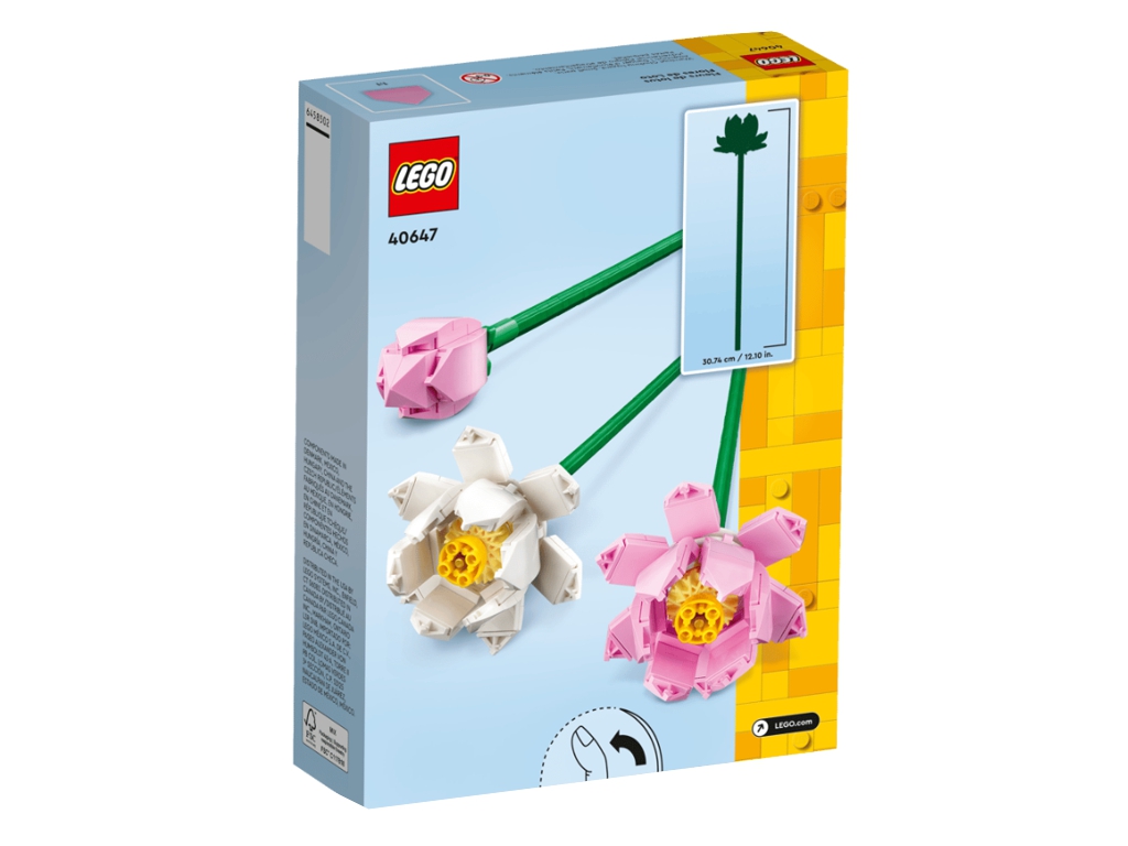 Конструктор LEGO Botanicals Цветы лотоса, 220 деталей