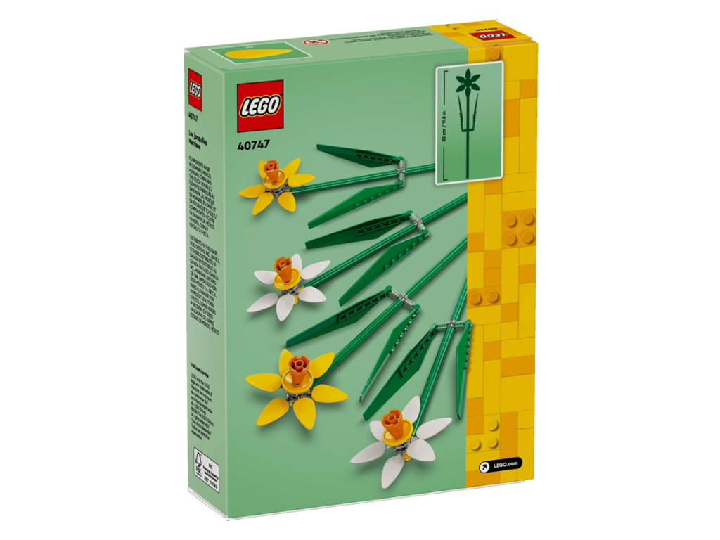 Конструктор LEGO Botanicals Нарциссы, 216 деталей