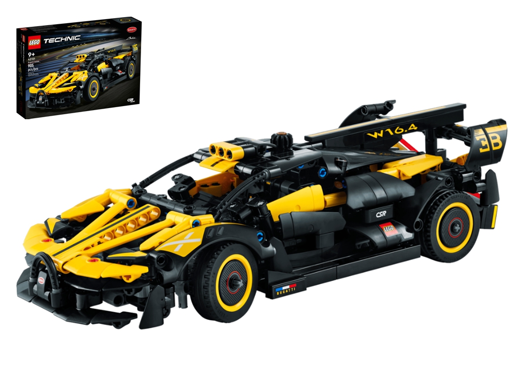 Конструктор LEGO Technic Bugatti Bolide, 905 деталей