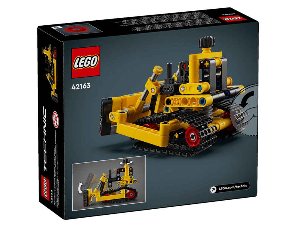 Конструктор LEGO Technic Надпотужний бульдозер, 195 деталей