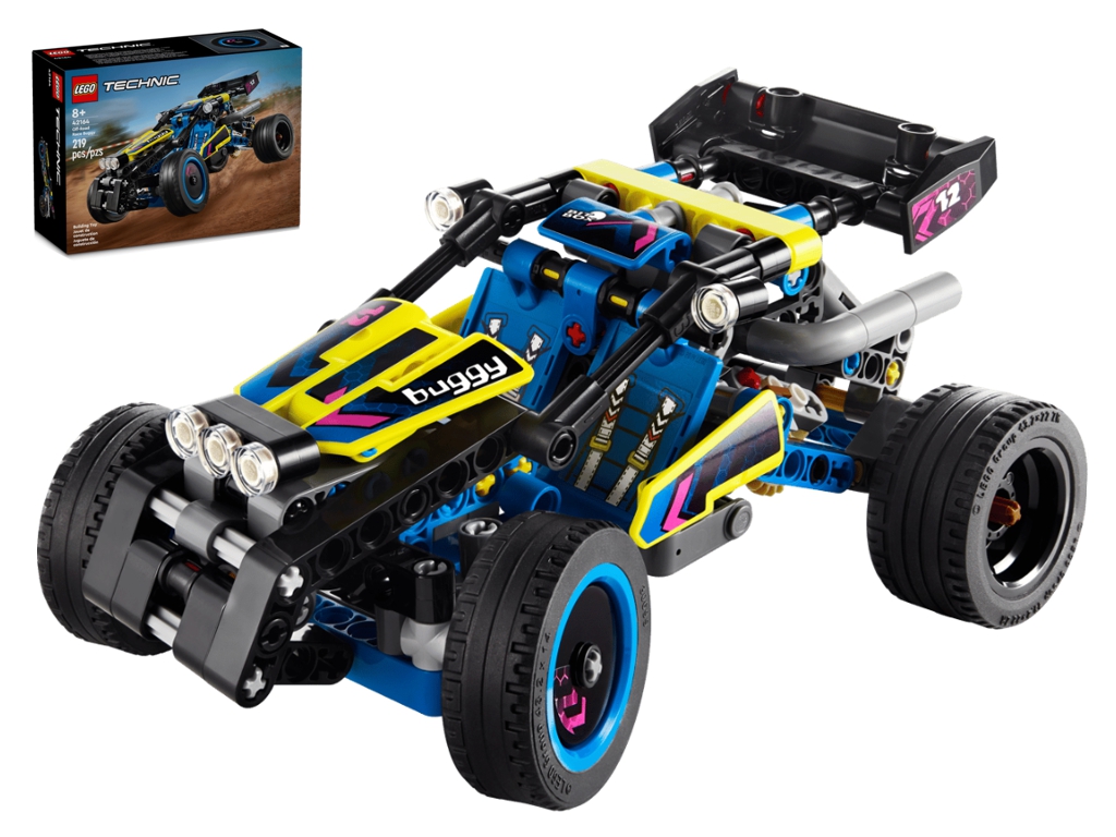 Конструктор LEGO Technic Позашляховик-багі для перегонів, 219 деталей