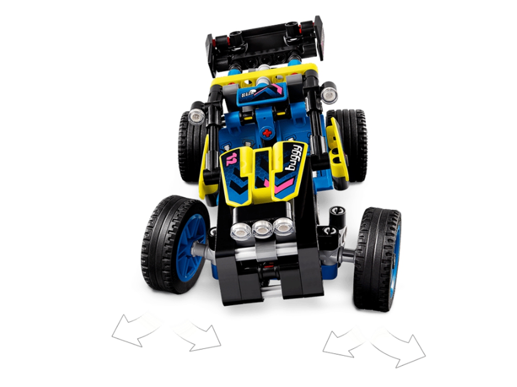 Конструктор LEGO Technic Позашляховик-багі для перегонів, 219 деталей