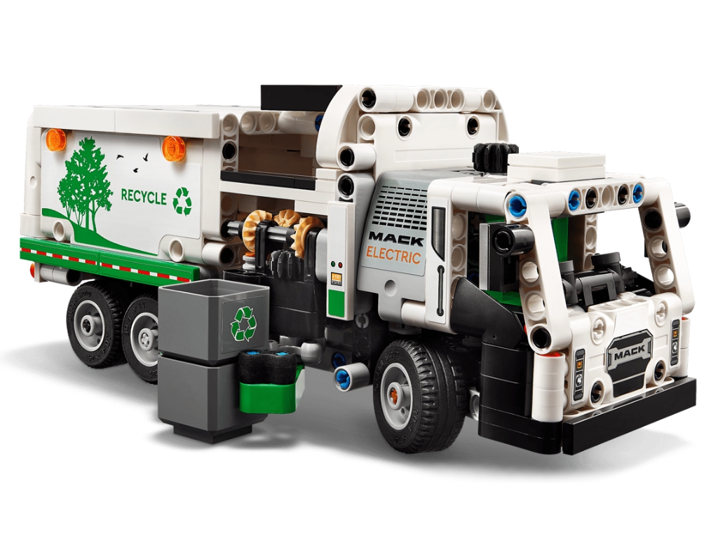 Конструктор LEGO Technic Сміттєвоз Mack LR Electric, 503 деталі