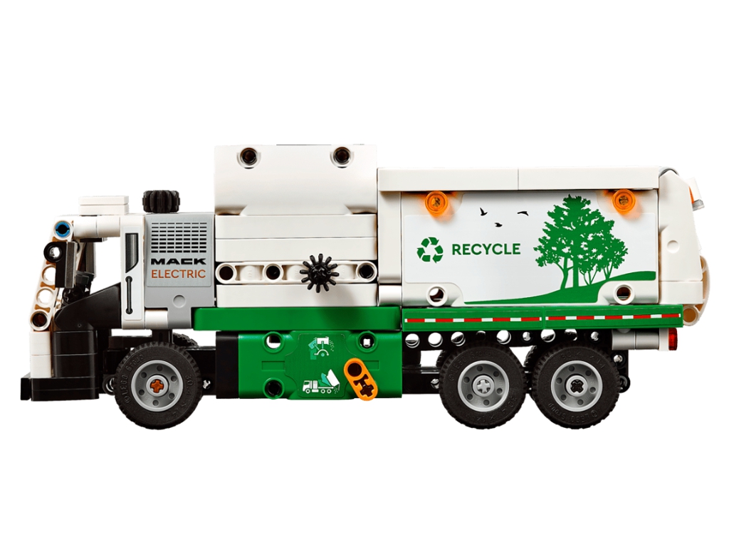 Конструктор LEGO Technic Сміттєвоз Mack LR Electric, 503 деталі