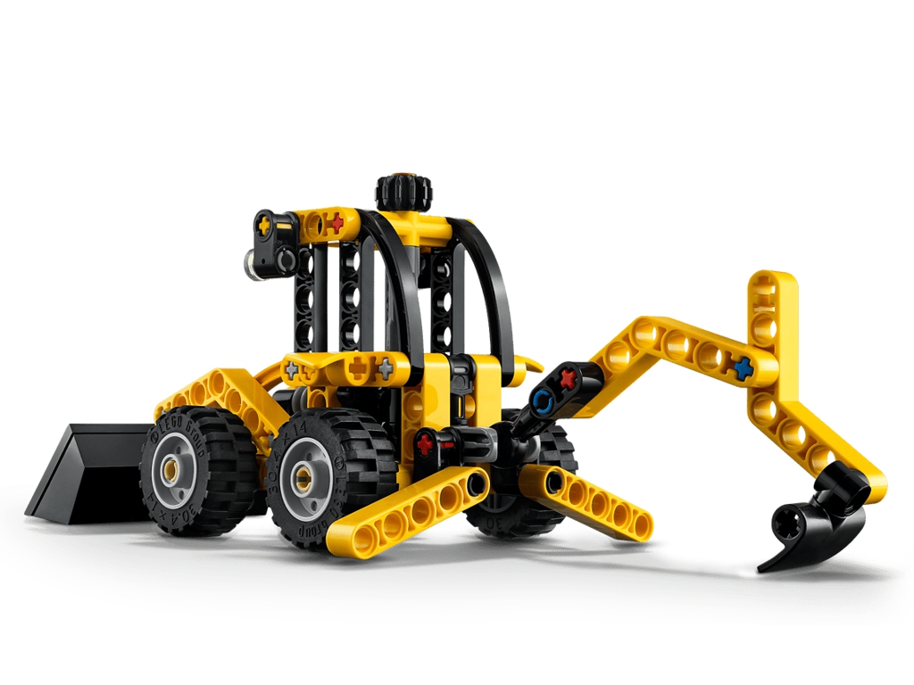 Конструктор LEGO Technic Екскаватор-навантажувач, 104 деталей
