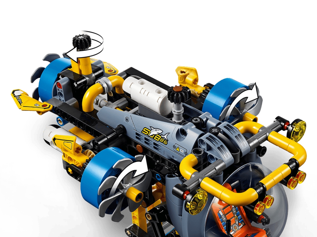 Конструктор LEGO Technic Глубоководная исследовательская подлодка, 413 деталей