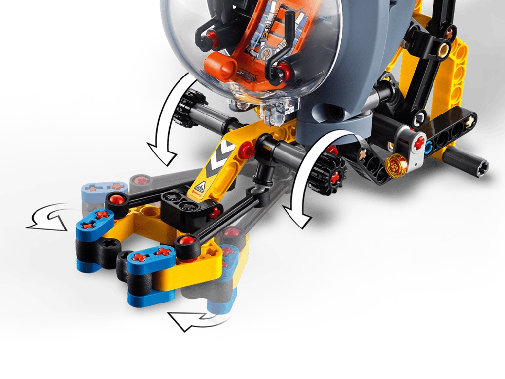 Конструктор LEGO Technic Глубоководная исследовательская подлодка, 413 деталей