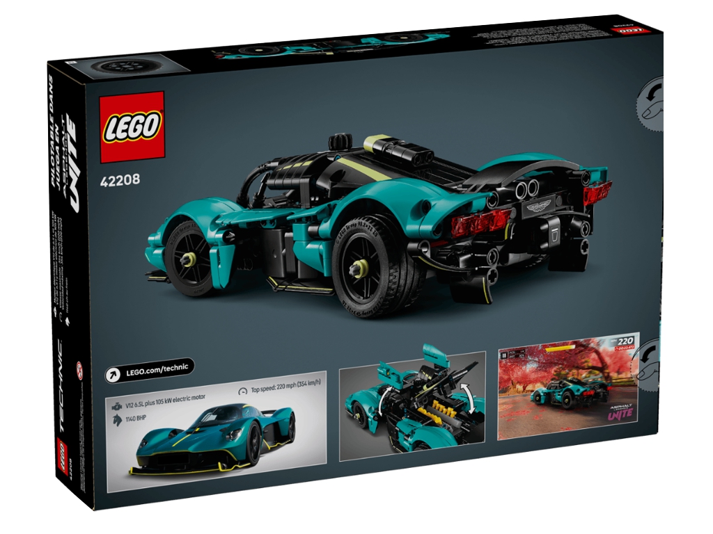 Конструктор LEGO Technic Aston Martin Valkyrie, 707 деталей